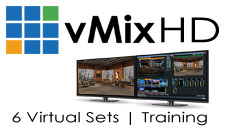 vMix HD, Training, Virtual Set Package One Bundle